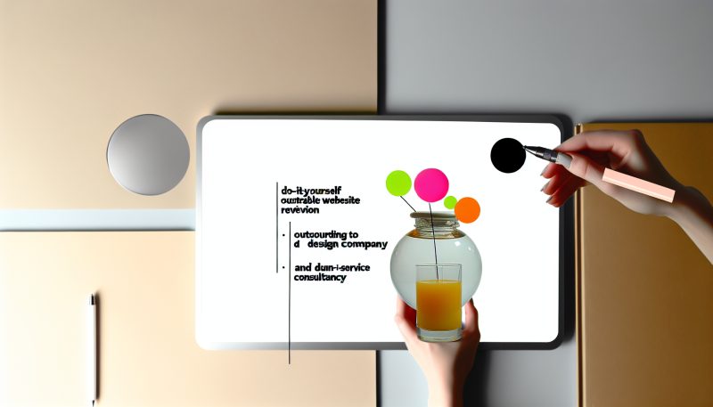 網站改版流程比較:自行改版、外包設計公司與全案顧問差異|網站改版注意事項 說明圖