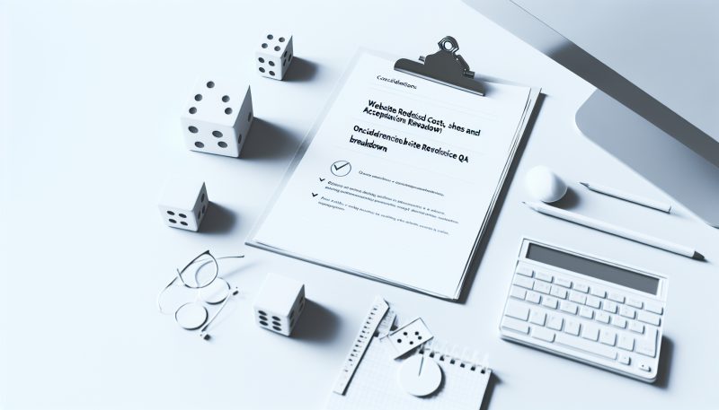 網站改版費用、時程與驗收細節 QA 大解析|網站改版注意事項 說明圖