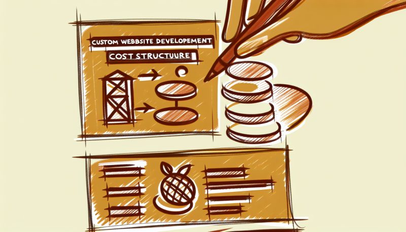 客製化網站開發成本結構分析｜客製化網站開發 說明圖