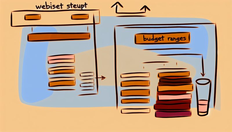 網站類型與預算級距分析|網站架設 說明圖