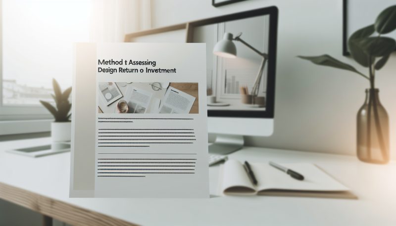 設計投資報酬率評估方法｜品牌視覺設計 說明圖