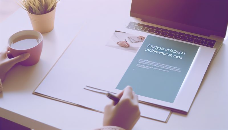 AI導入失敗案例分析｜AI導入 說明圖