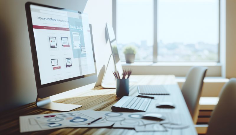 企業網站改版預算規劃基礎架構｜網站改版注意事項 說明圖