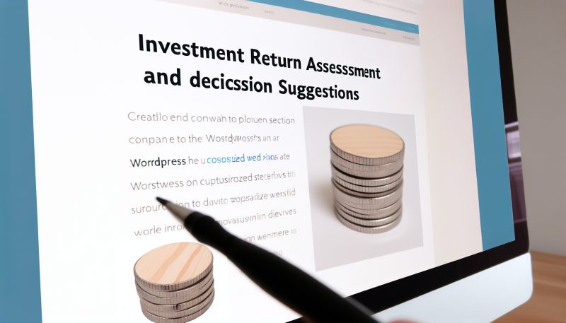 投資報酬率評估與決策建議｜WordPress vs 客製化網站比較 說明圖